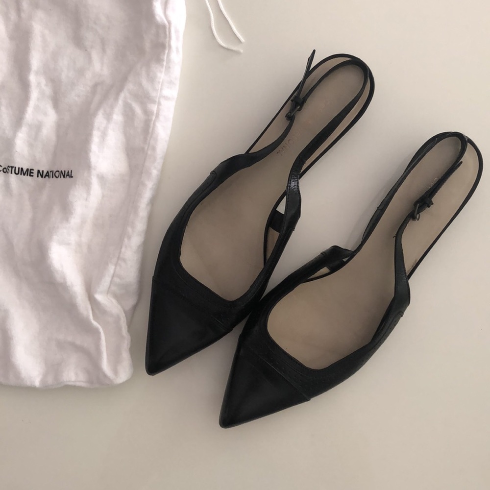 Costume National sling back shoes